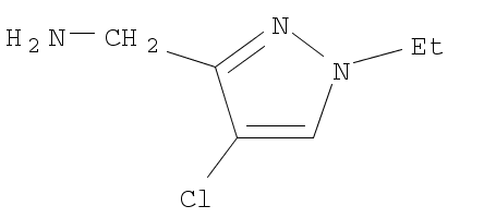 C-(4-CHLORO-1-ETHYL-1H-PYRAZOL-3-YL)-METHYLAMINE